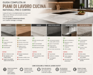 piani di lavoro cucina